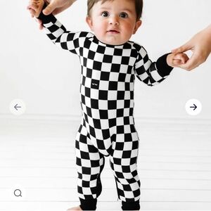 Little Sleepies Cool Checks Crescent Zippy